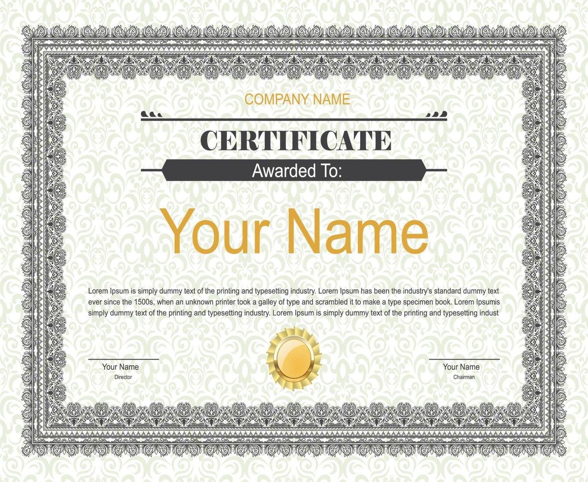 Certificate Frame